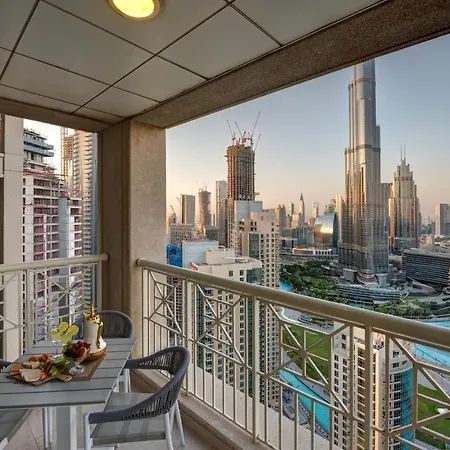 Durrani Homes - Designer 2Br Apt With Stunning Burj Khalifa And Fountain View Dubaï Extérieur photo